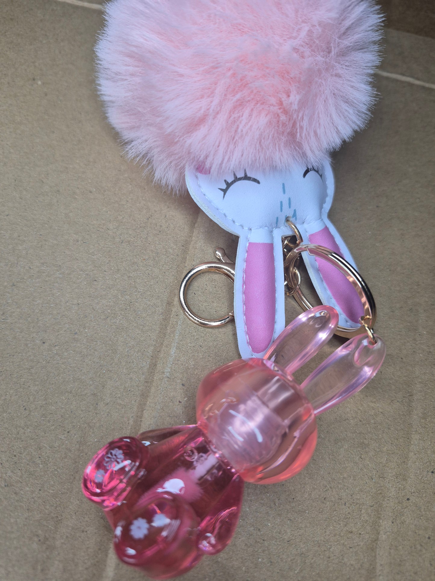 Bunny Gloss Keychain