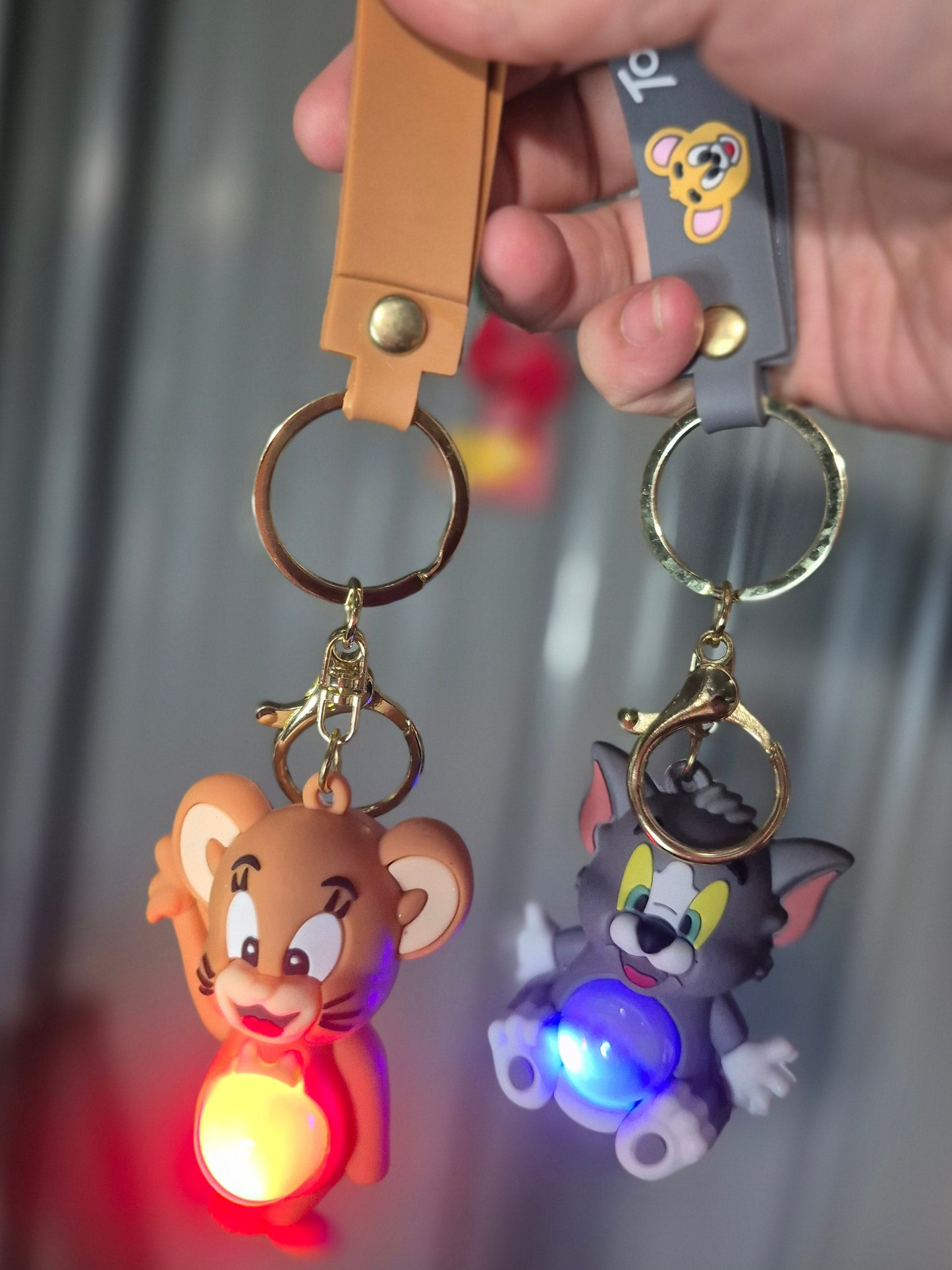 Tom or Jerry key chains
