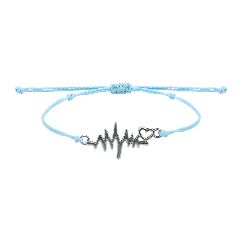 Heart beat bracelet