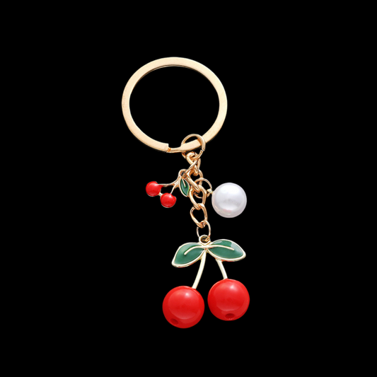 Cherry Keychain