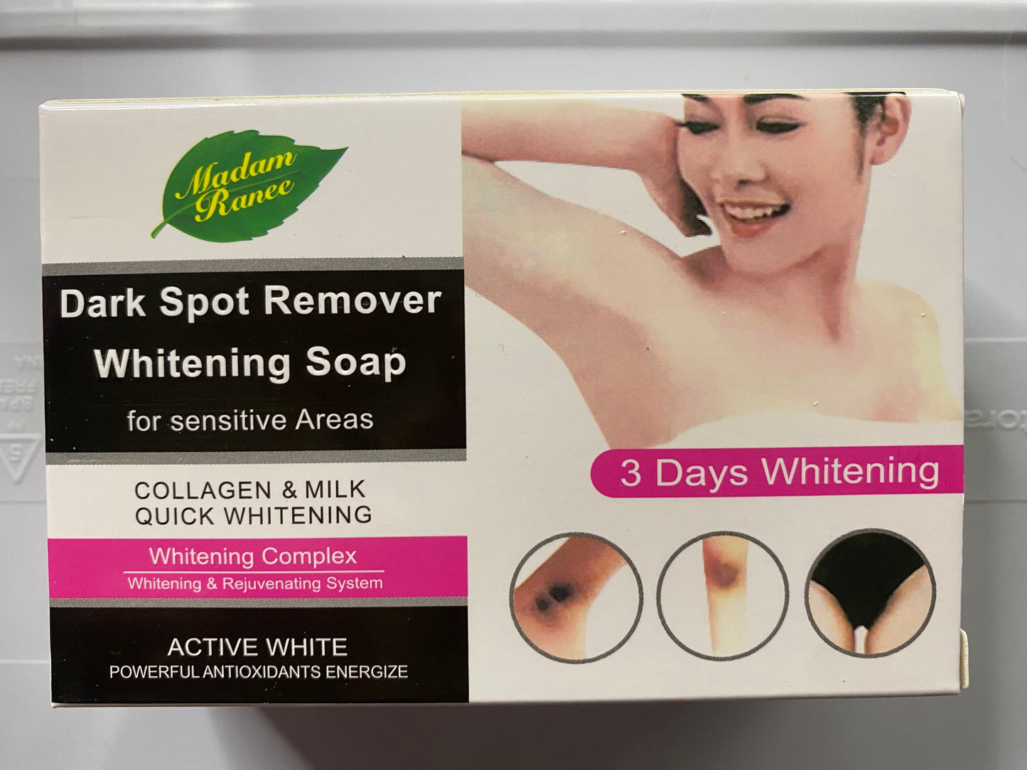 Dark spot whitening soap bar