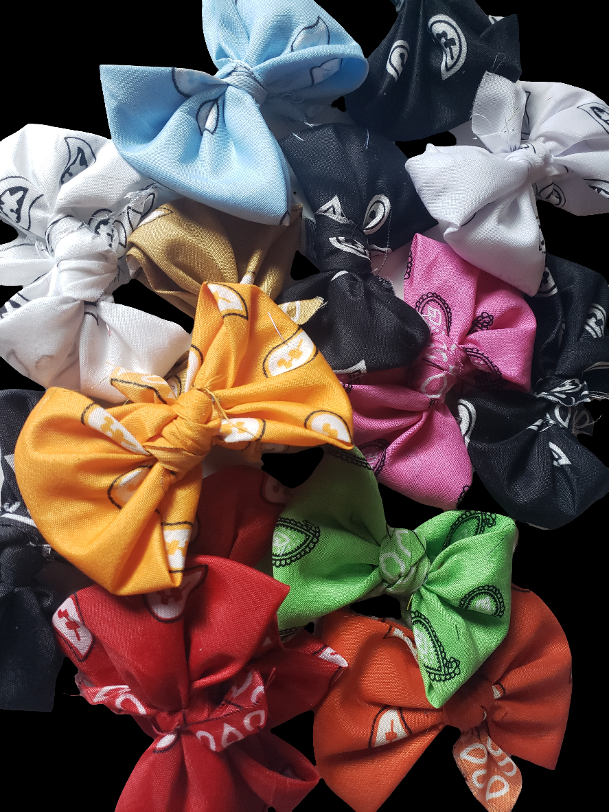 Handmade bandana Bows