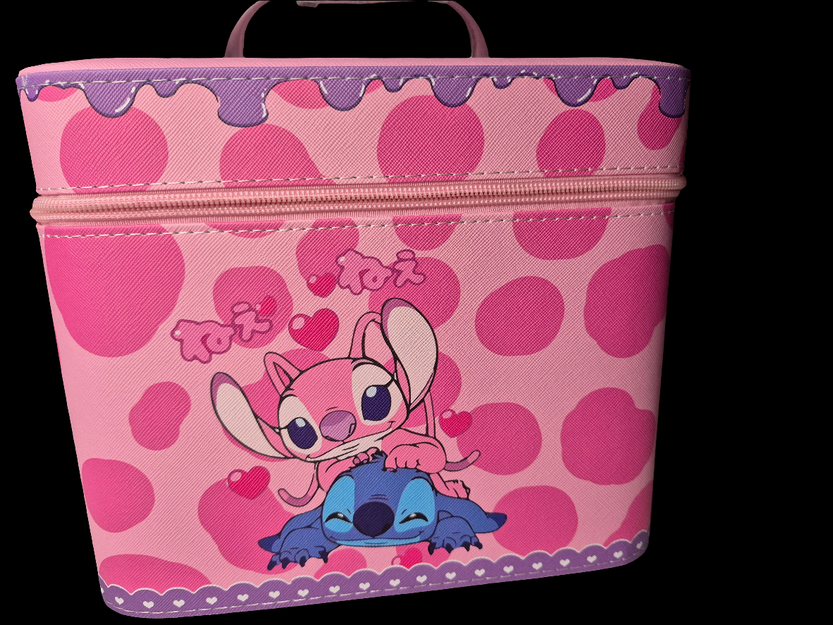 Blue/Pink Storage Zipper Box