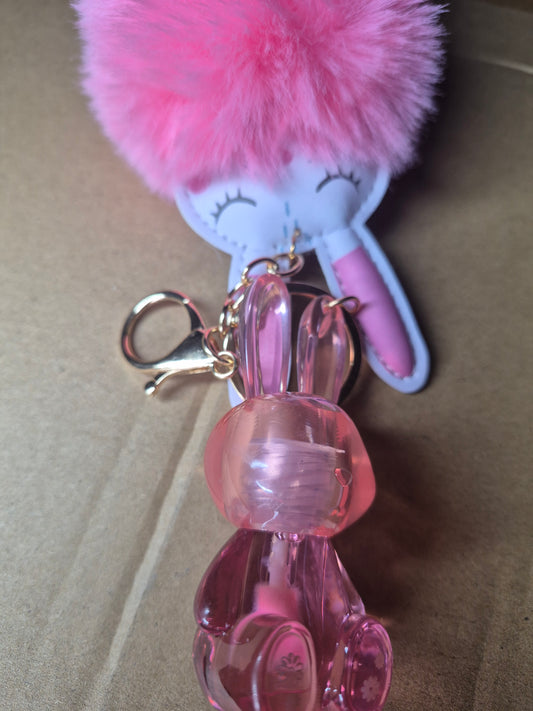 Bunny Gloss Keychain