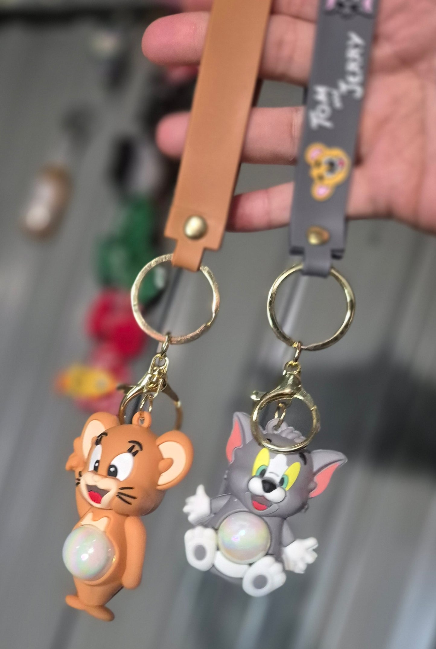 Tom or Jerry key chains