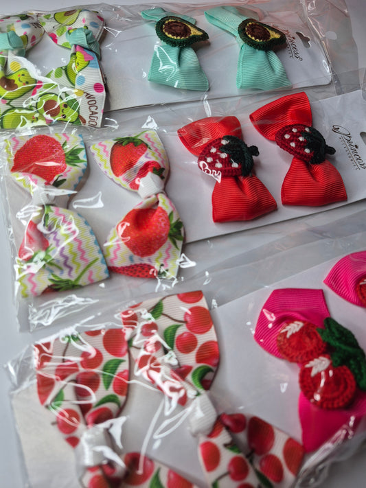 Fruit Bow clip Sets