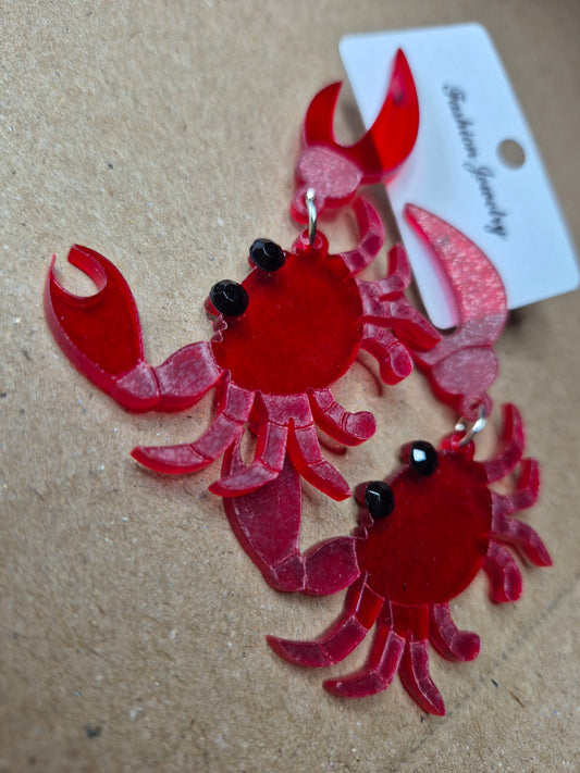 Crab Earrings
