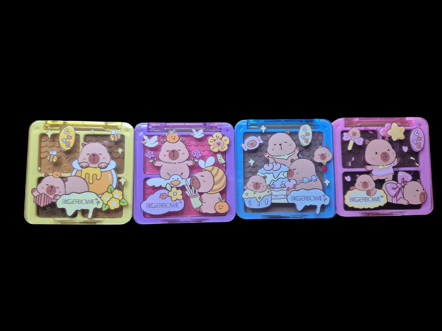 Small capybara compact makeup