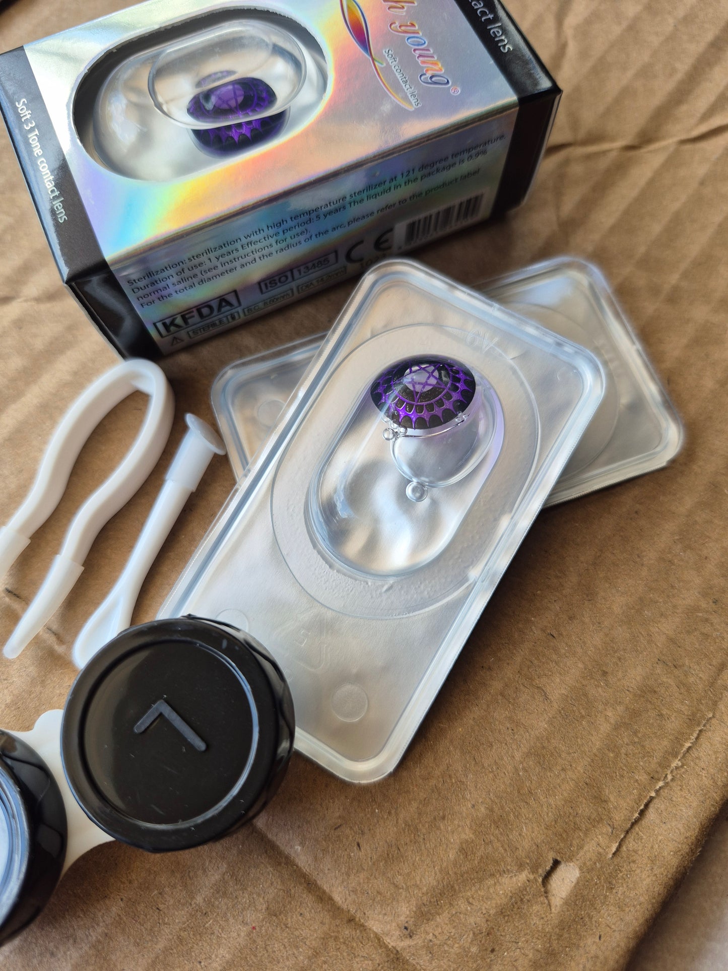 Cosplay lenses W Storage Kit