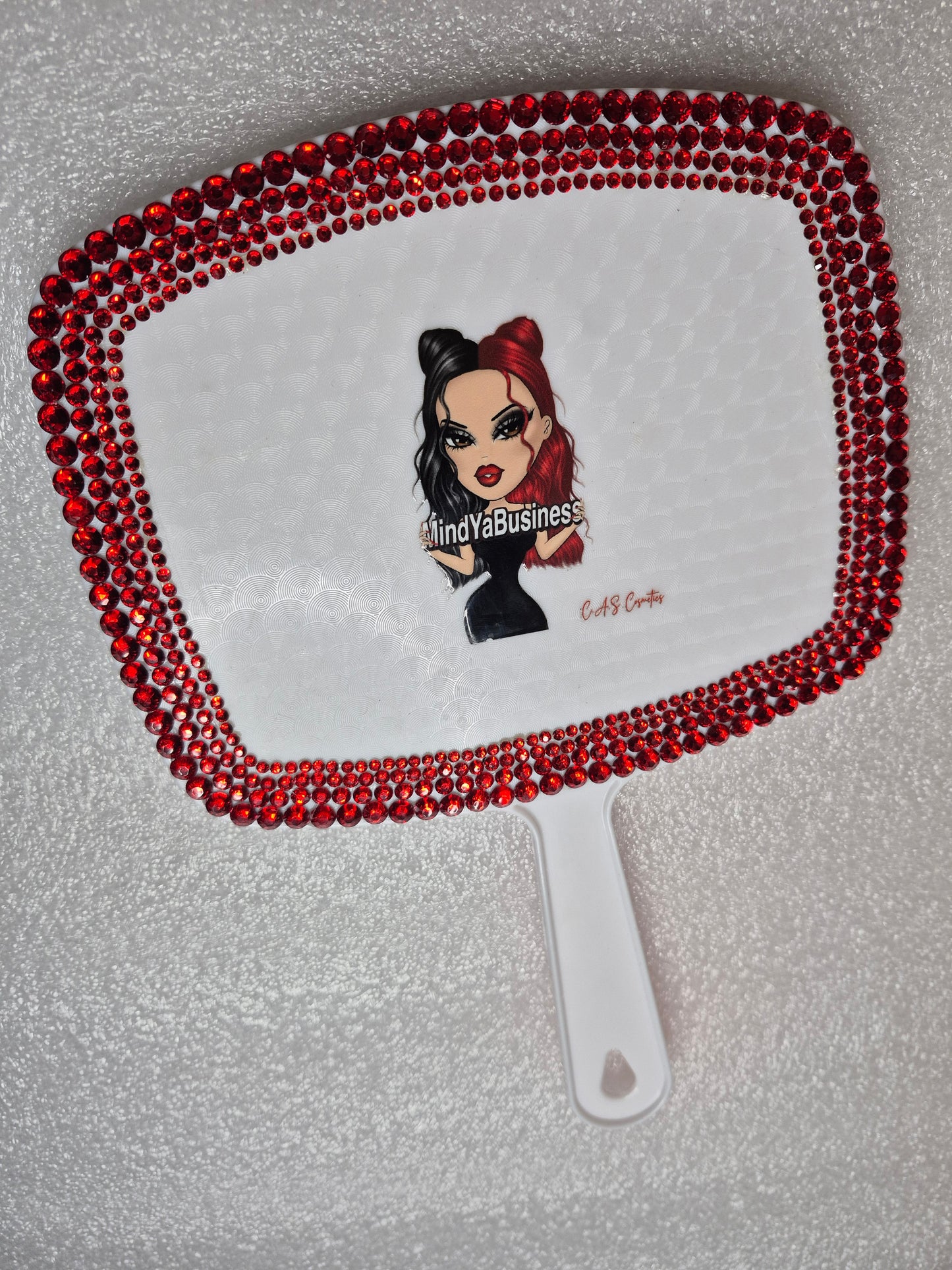 Mind ya Business large mirror