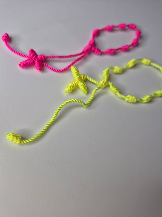 Neon Cross bracelet