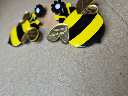 Bee Earrings