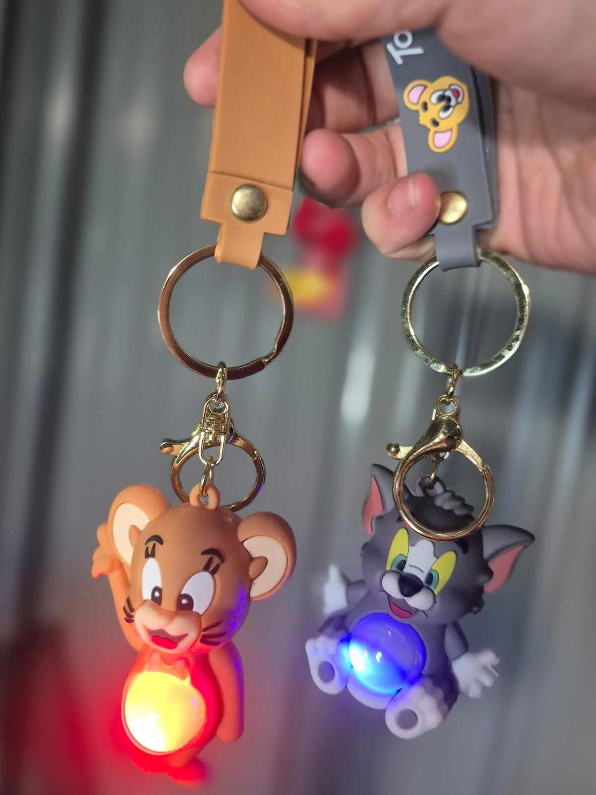 Tom or Jerry key chains