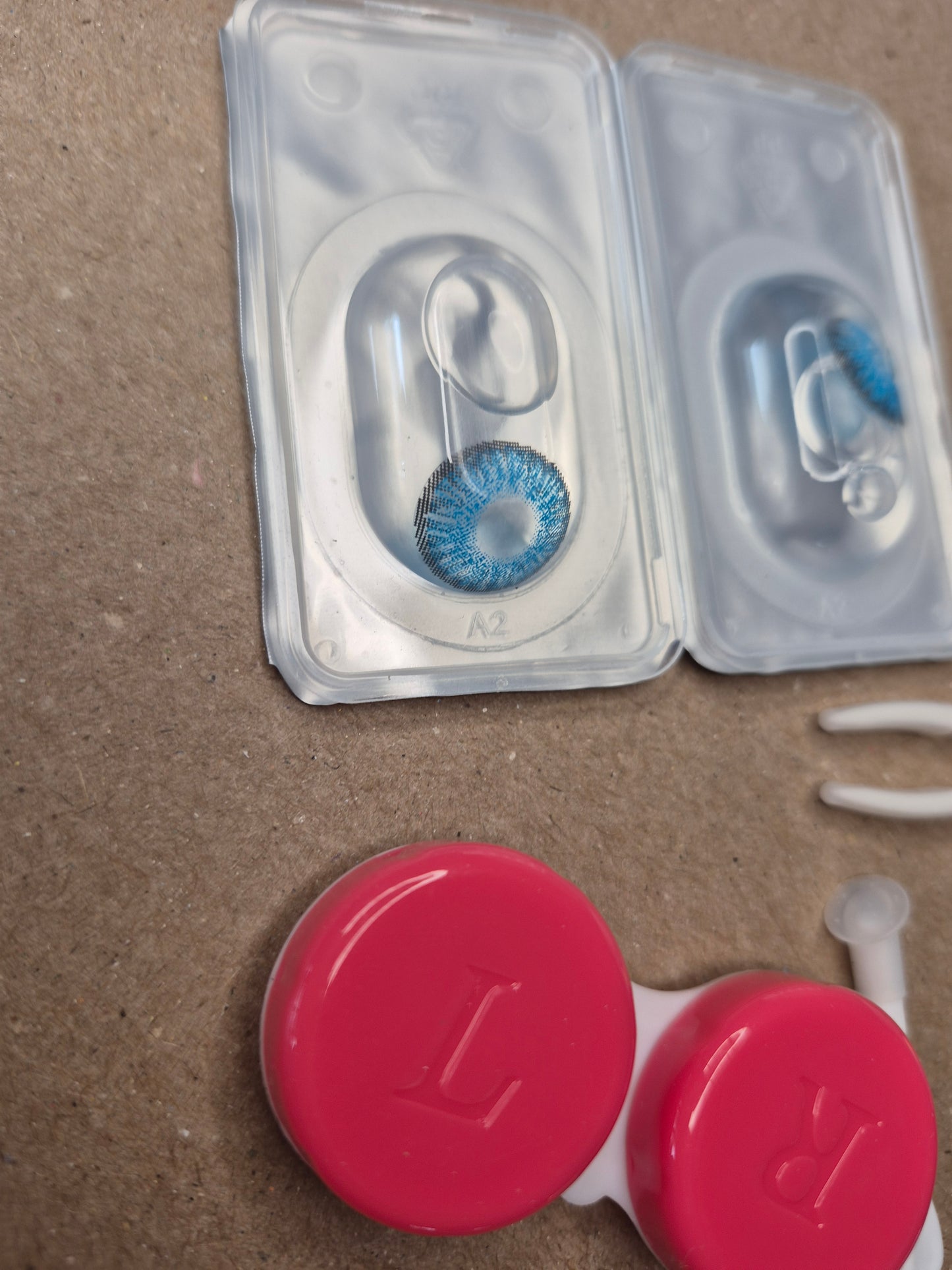 Regular Colors Lenses W storage case