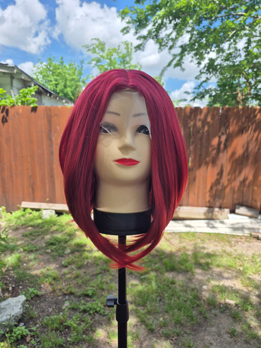 Furia Short Red Bob wig