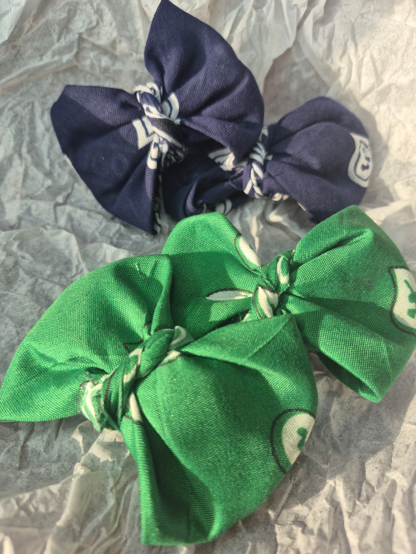 Small bandana Bows colors vary