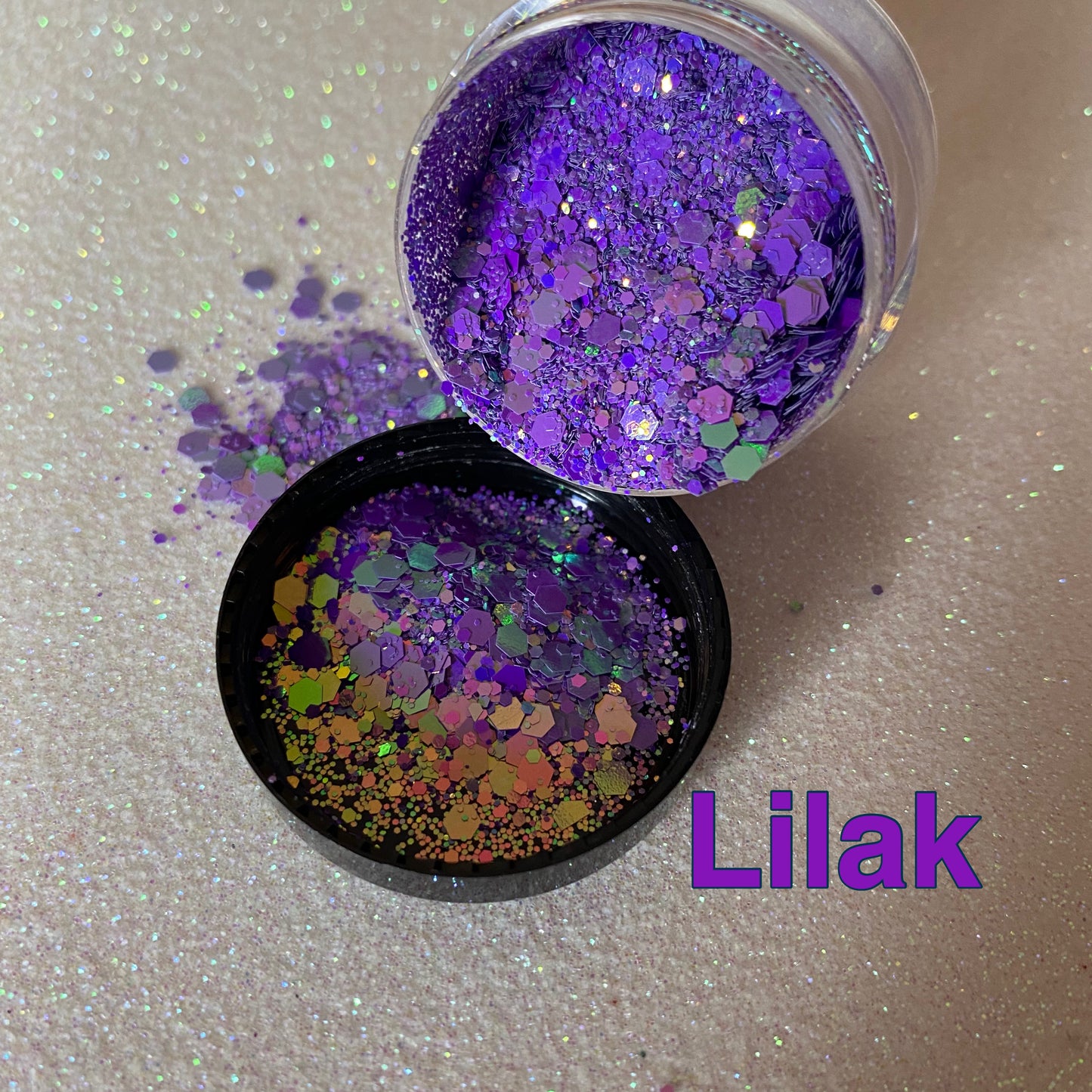 Iridescent Chunky Glitters